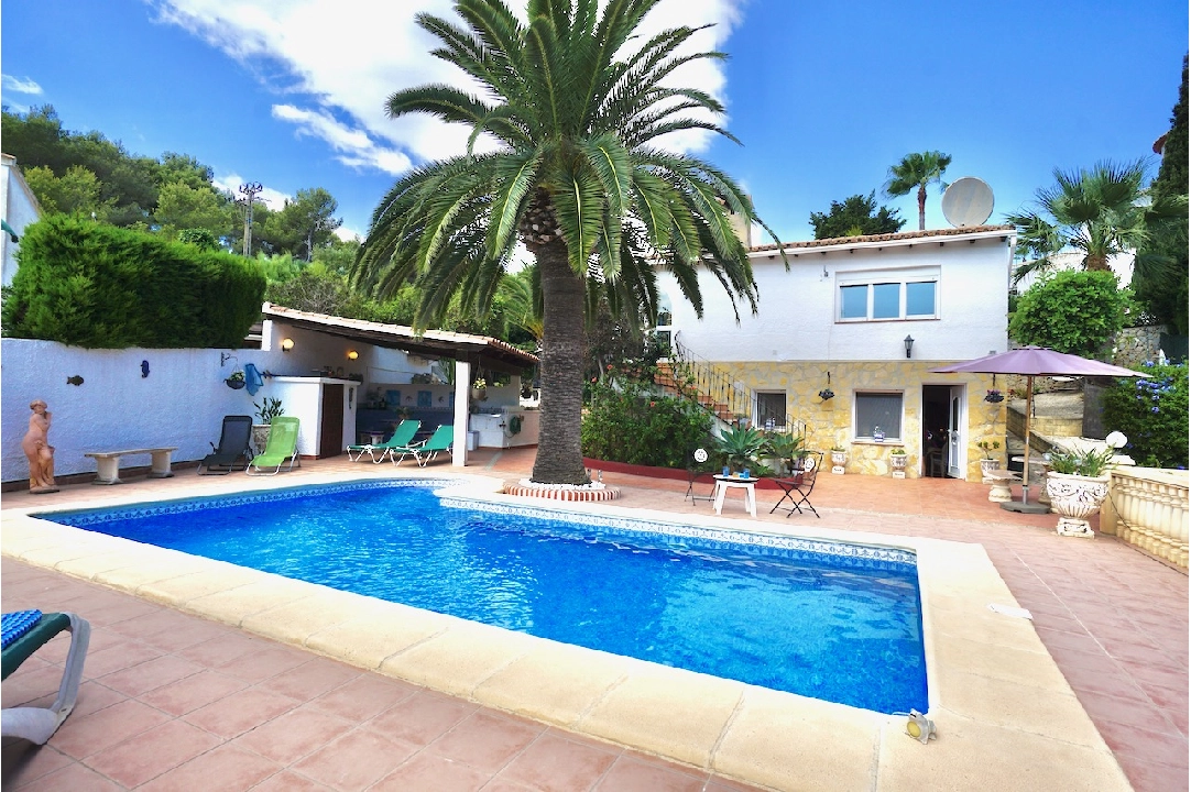 villa in Moraira(Arnella) for sale, built area 176 m², plot area 829 m², 3 bedroom, 3 bathroom, swimming-pool, ref.: CA-H-1668-AMBE-25
