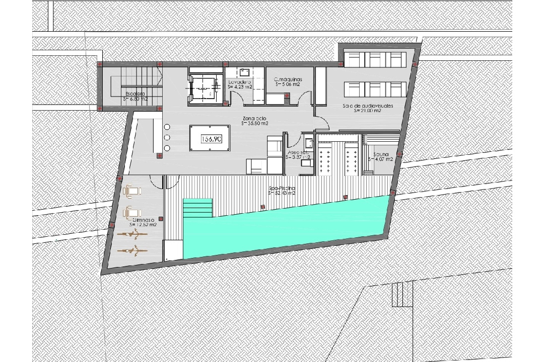 villa in Benissa(Raco de galeno) for sale, built area 560 m², air-condition, plot area 1500 m², 4 bedroom, 4 bathroom, ref.: BP-3615BEN-12
