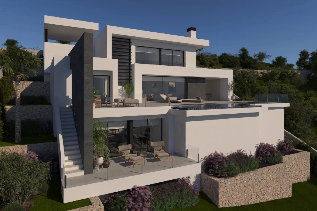villa in Cumbre del Sol for sale, built area 337 m², plot area 824 m², 3 bedroom, 4 bathroom, swimming-pool, ref.: BS-82447844-2