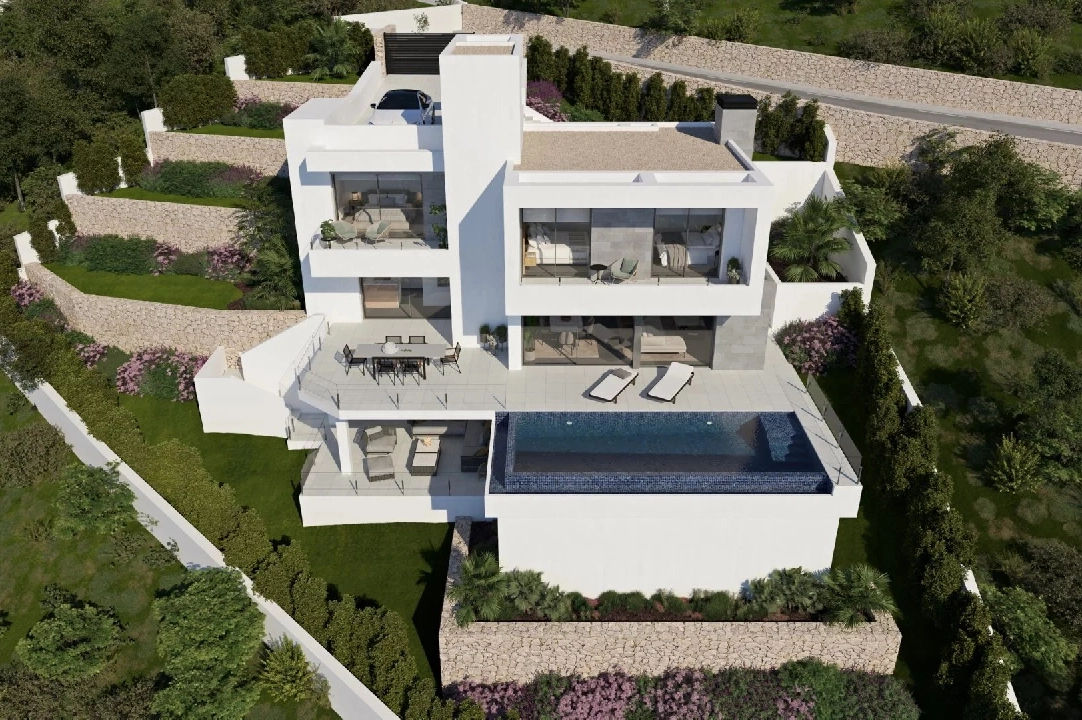 villa in Cumbre del Sol for sale, built area 320 m², plot area 805 m², 3 bedroom, 3 bathroom, swimming-pool, ref.: BS-82447847-1