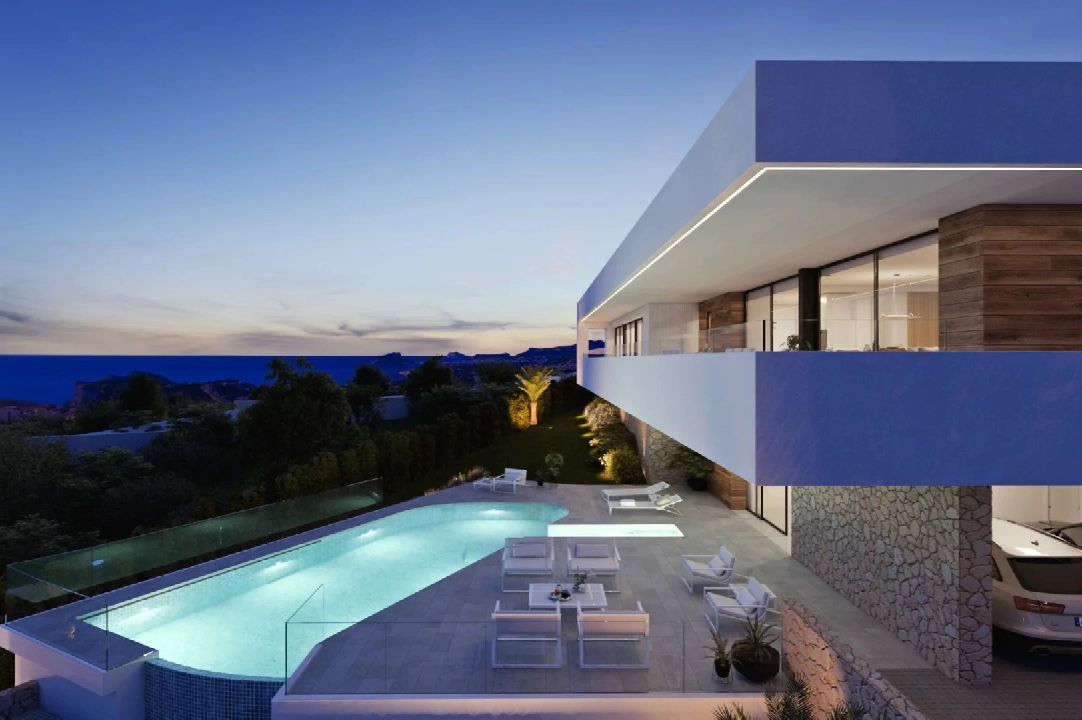 villa in Cumbre del Sol for sale, built area 497 m², plot area 963 m², 3 bedroom, 4 bathroom, swimming-pool, ref.: BS-82447859-1