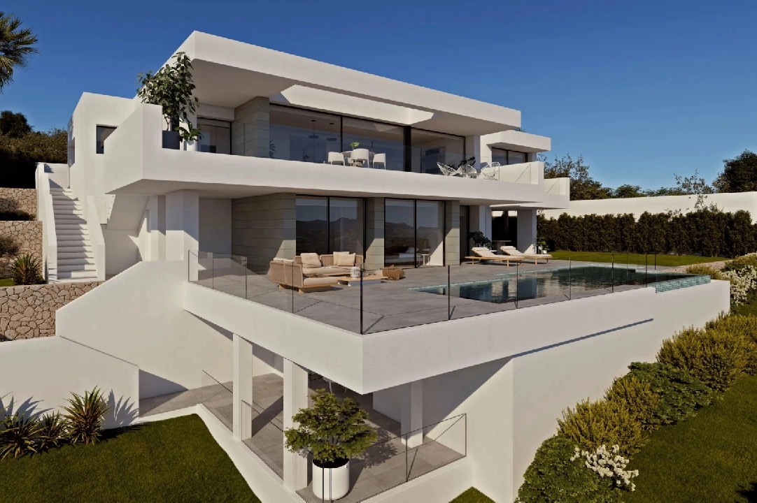 villa in Cumbre del Sol for sale, built area 597 m², plot area 1158 m², 3 bedroom, 5 bathroom, swimming-pool, ref.: BS-82447870-2