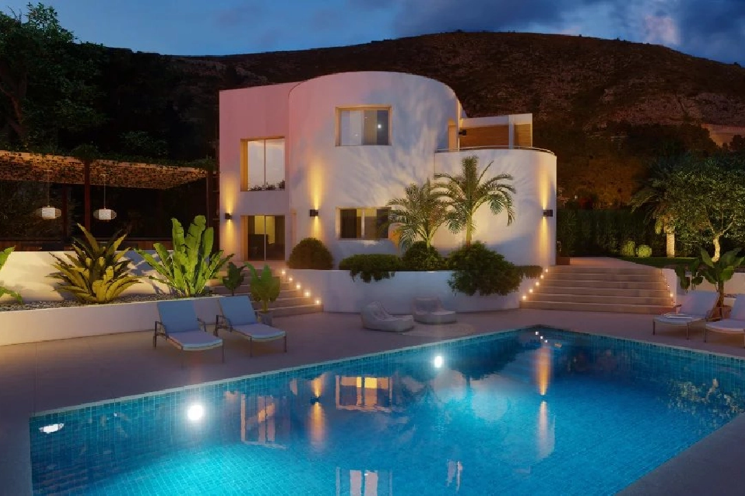 villa in Moraira for sale, built area 260 m², air-condition, 4 bedroom, 3 bathroom, swimming-pool, ref.: BS-83199638-8