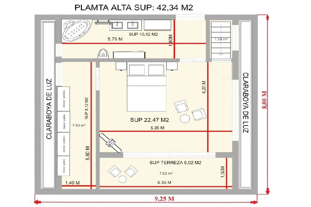 villa in Benissa(Cala Advocat) for sale, built area 251 m², air-condition, plot area 1127 m², 3 bedroom, 3 bathroom, ref.: BP-4297BEN-6