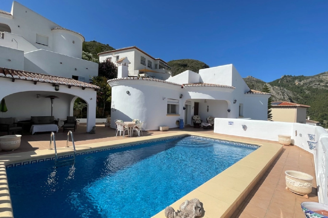 villa in Jalon(Valley) for sale, built area 134 m², year built 2003, + central heating, air-condition, plot area 624 m², 4 bedroom, 3 bathroom, swimming-pool, ref.: PV-141-01952P-13