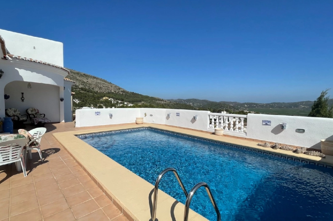 villa in Jalon(Valley) for sale, built area 134 m², year built 2003, + central heating, air-condition, plot area 624 m², 4 bedroom, 3 bathroom, swimming-pool, ref.: PV-141-01952P-15