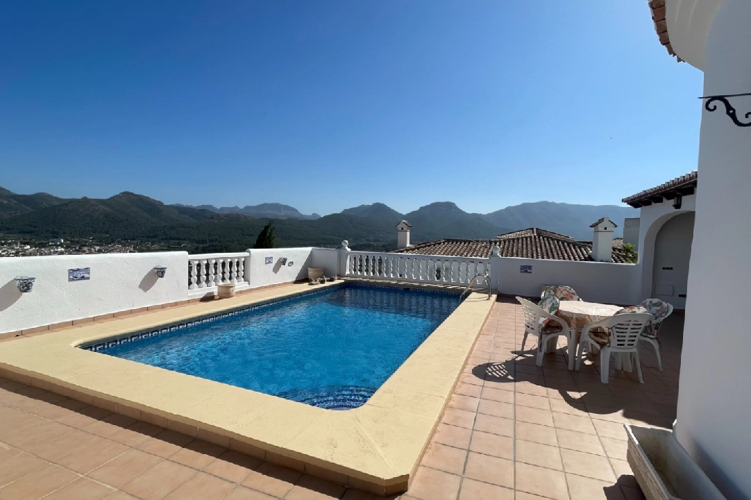 villa in Jalon(Valley) for sale, built area 134 m², year built 2003, + central heating, air-condition, plot area 624 m², 4 bedroom, 3 bathroom, swimming-pool, ref.: PV-141-01952P-17