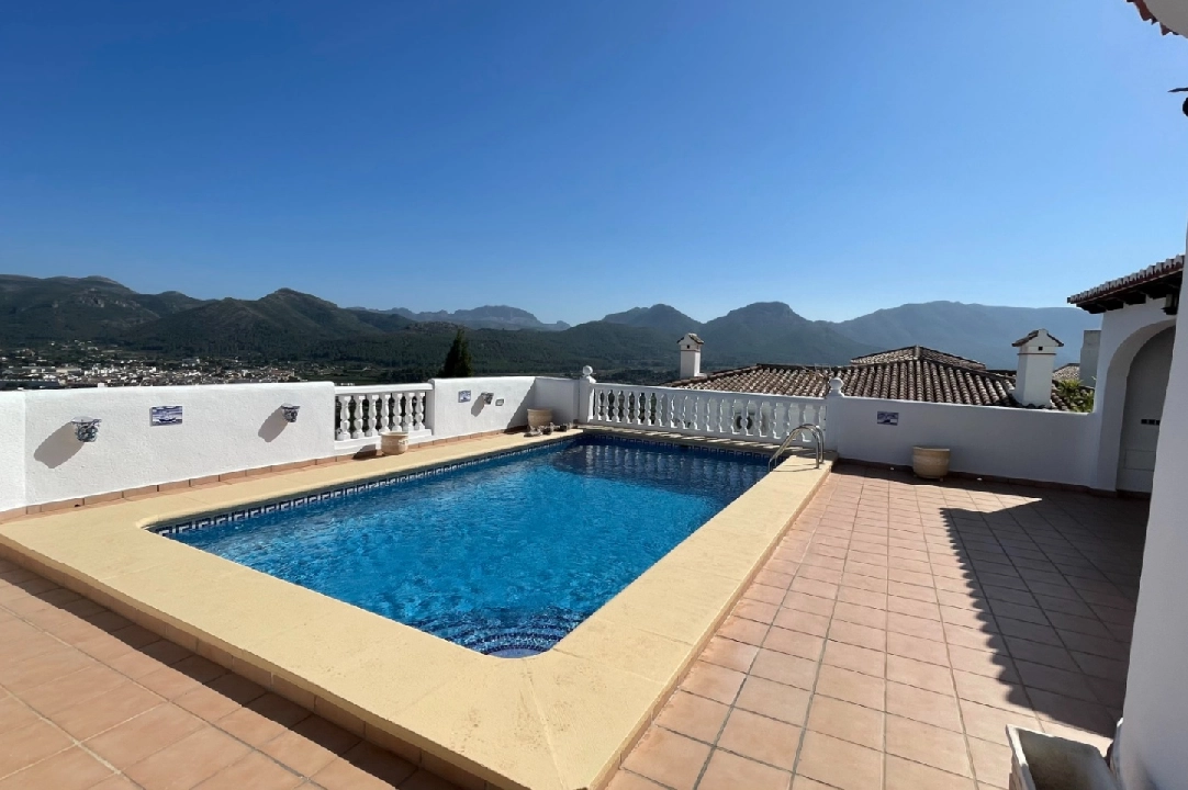villa in Jalon(Valley) for sale, built area 134 m², year built 2003, + central heating, air-condition, plot area 624 m², 4 bedroom, 3 bathroom, swimming-pool, ref.: PV-141-01952P-40