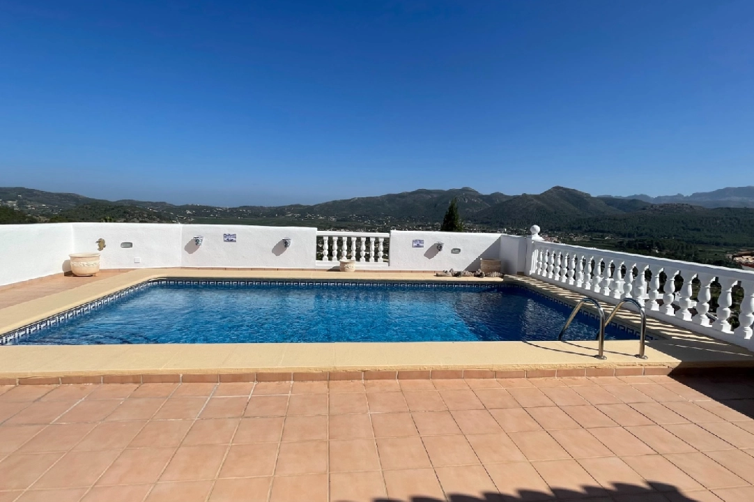 villa in Jalon(Valley) for sale, built area 134 m², year built 2003, + central heating, air-condition, plot area 624 m², 4 bedroom, 3 bathroom, swimming-pool, ref.: PV-141-01952P-47