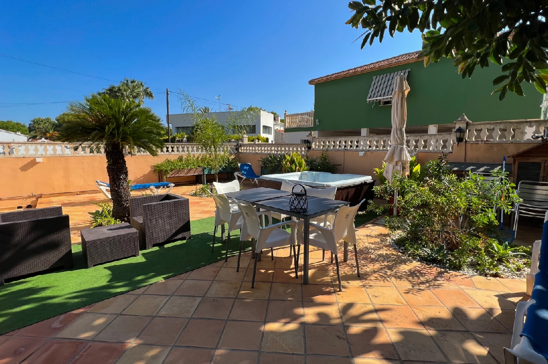 villa in Denia for rent, built area 200 m², condition neat, + central heating, air-condition, plot area 900 m², 3 bedroom, 2 bathroom, swimming-pool, ref.: D-0123-13