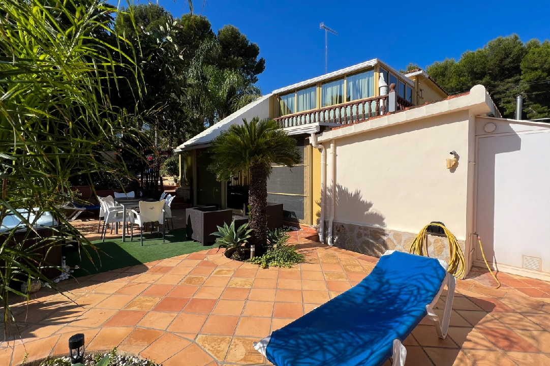 villa in Denia for rent, built area 200 m², condition neat, + central heating, air-condition, plot area 900 m², 3 bedroom, 2 bathroom, swimming-pool, ref.: D-0123-20