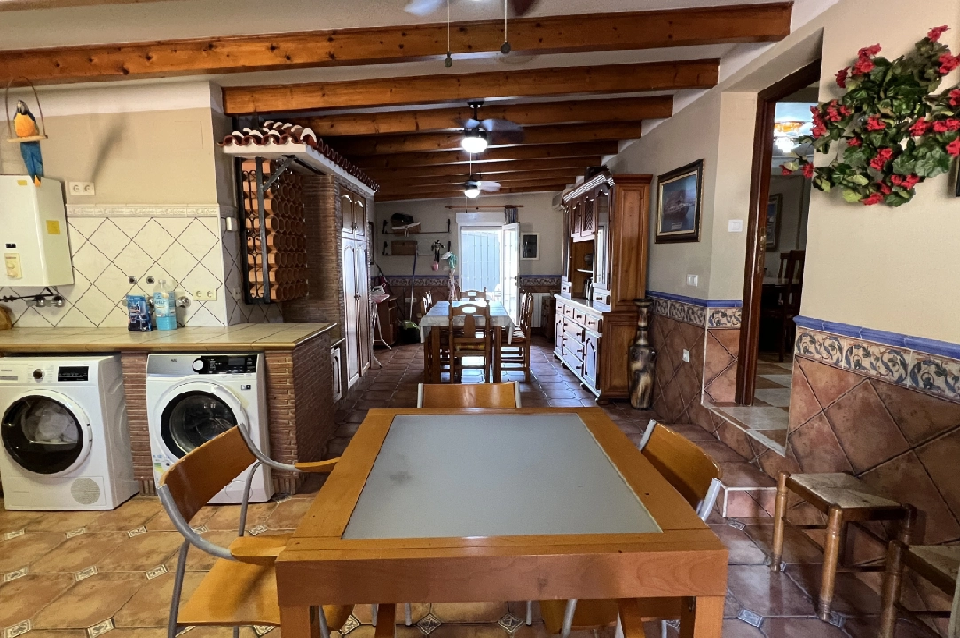 villa in Denia for rent, built area 200 m², condition neat, + central heating, air-condition, plot area 900 m², 3 bedroom, 2 bathroom, swimming-pool, ref.: D-0123-39