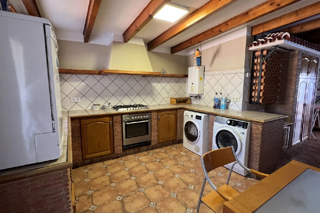 villa in Denia for rent, built area 200 m², condition neat, + central heating, air-condition, plot area 900 m², 3 bedroom, 2 bathroom, swimming-pool, ref.: D-0123-42