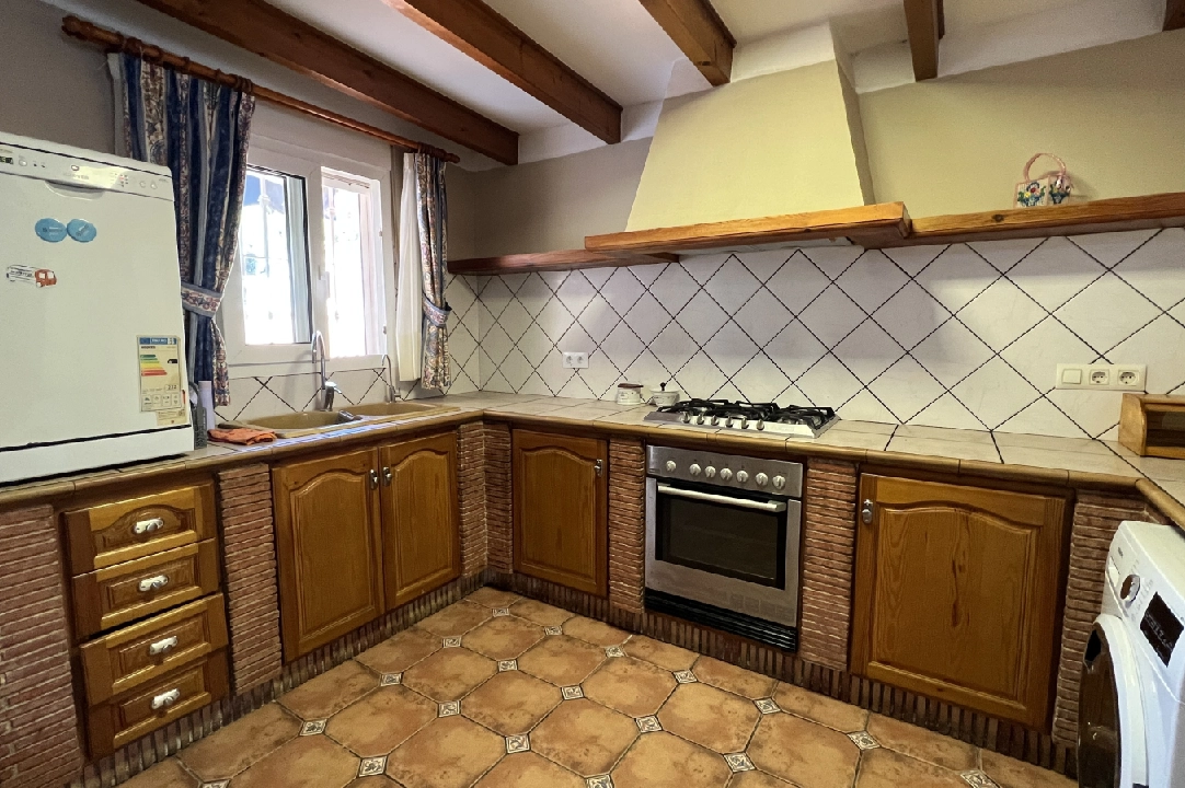 villa in Denia for rent, built area 200 m², condition neat, + central heating, air-condition, plot area 900 m², 3 bedroom, 2 bathroom, swimming-pool, ref.: D-0123-43
