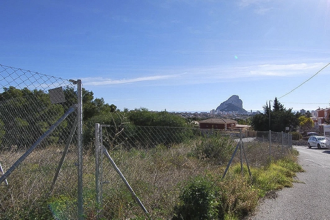 residential ground in Calpe(Partida Garduix) for sale, plot area 3739 m², ref.: BP-4304CAL-1