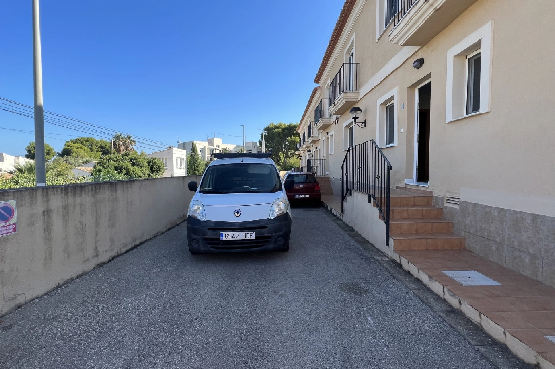 terraced house in Denia for rent, built area 130 m², condition neat, + KLIMA, air-condition, plot area 160 m², 4 bedroom, 3 bathroom, swimming-pool, ref.: D-0223-32