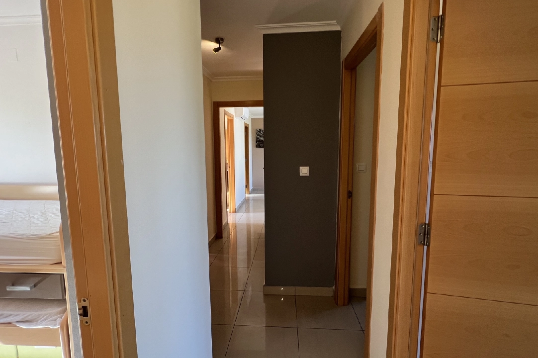 terraced house in Denia for rent, built area 130 m², condition neat, + KLIMA, air-condition, plot area 160 m², 4 bedroom, 3 bathroom, swimming-pool, ref.: D-0223-40