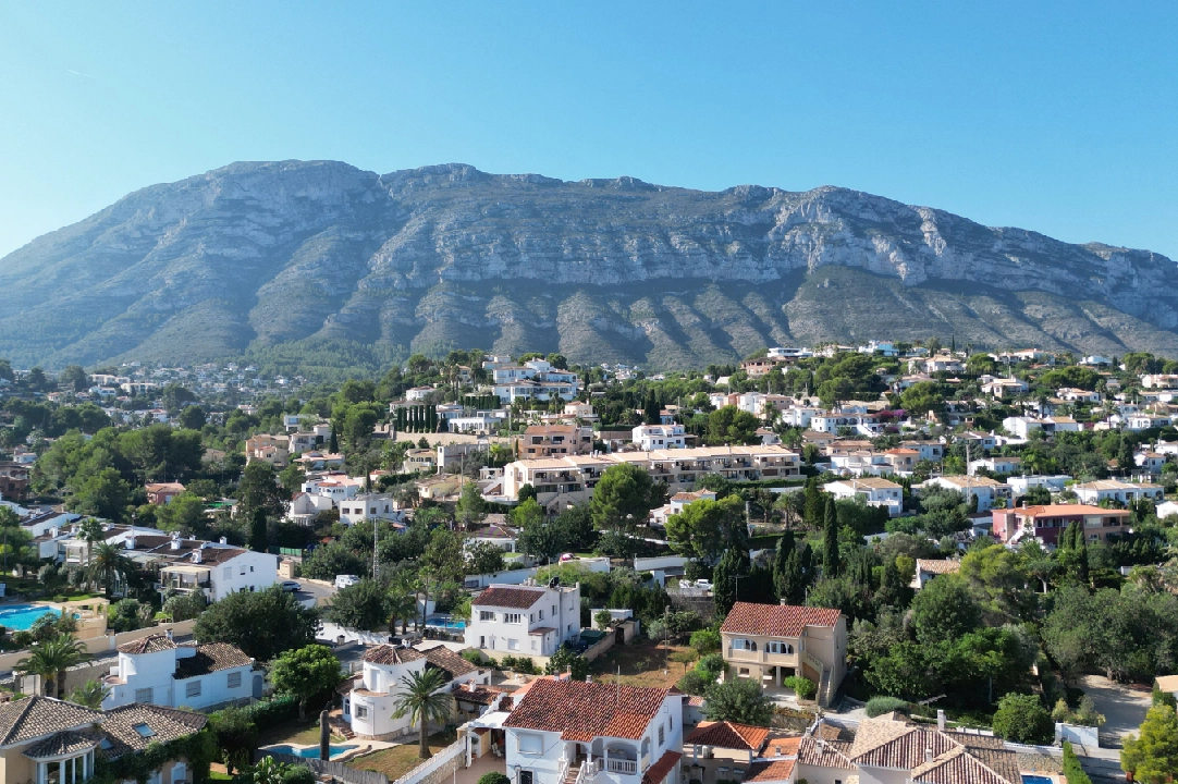 terraced house in Denia for rent, built area 130 m², condition neat, + KLIMA, air-condition, plot area 160 m², 4 bedroom, 3 bathroom, swimming-pool, ref.: D-0223-9