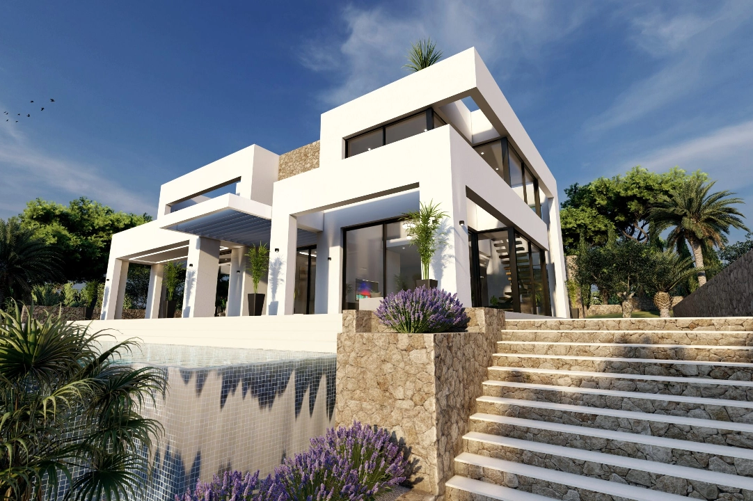 villa in Benissa(Benissa Costa) for sale, built area 574 m², air-condition, plot area 1372 m², 4 bedroom, 4 bathroom, ref.: BP-7015BEN-5