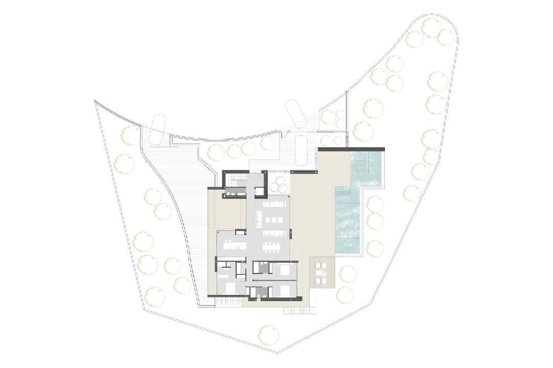 villa in Moraira(Fanadix) for sale, built area 677 m², air-condition, plot area 1601 m², 4 bedroom, 5 bathroom, ref.: BP-3616MOR-5