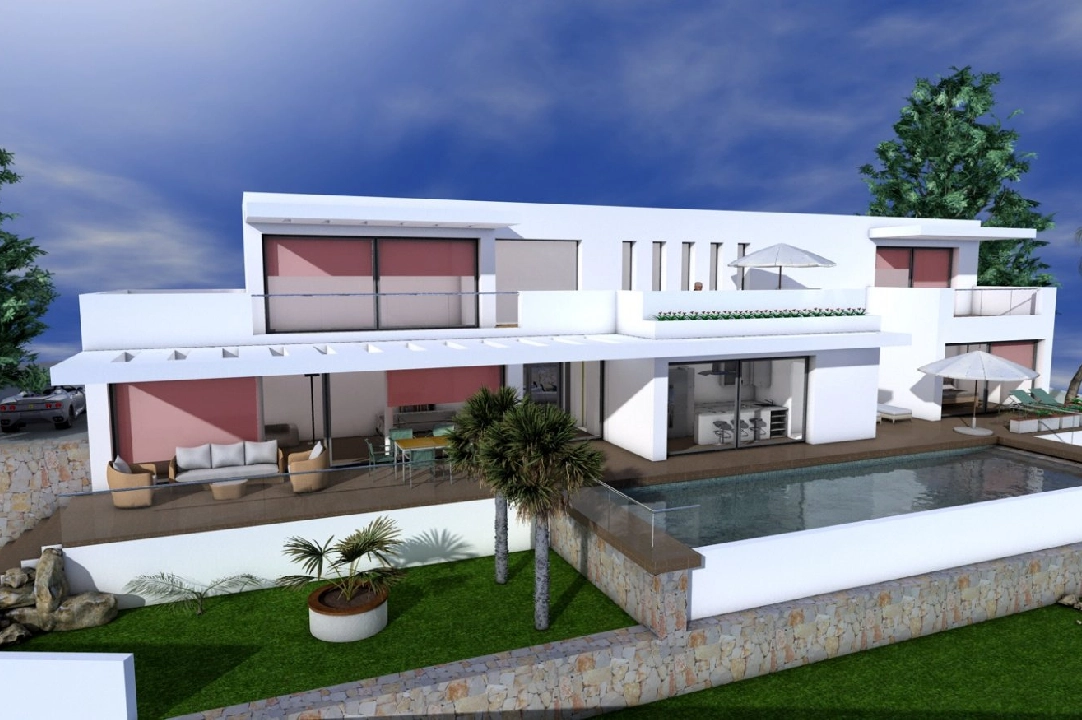 villa in Moraira(El bosque) for sale, built area 239 m², air-condition, plot area 836 m², 3 bedroom, 3 bathroom, ref.: AM-11654DA-3700-1