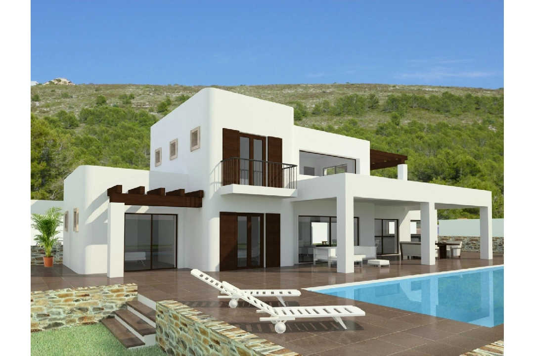 villa in Calpe(Gran sol) for sale, built area 170 m², plot area 800 m², 3 bedroom, 2 bathroom, swimming-pool, ref.: AM-11735DA-3700-1