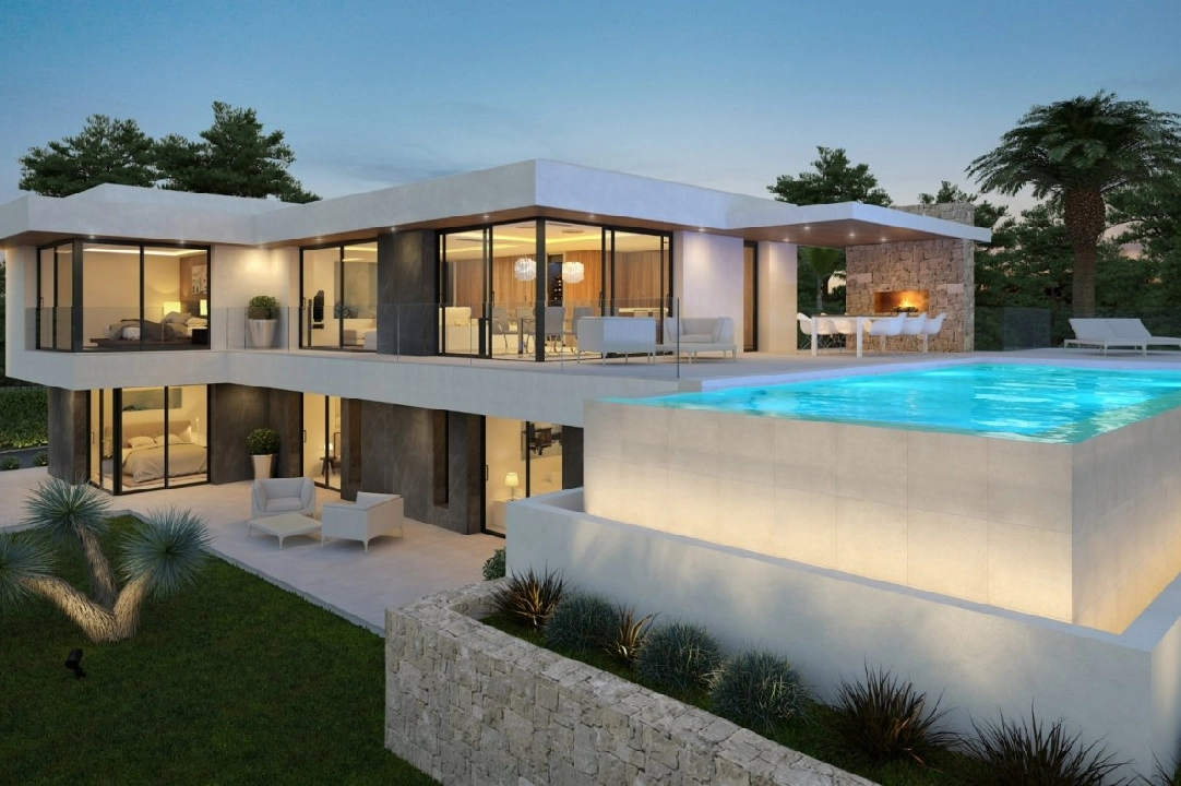 villa in Calpe(Gran sol) for sale, built area 200 m², plot area 800 m², 4 bedroom, 3 bathroom, swimming-pool, ref.: AM-11736DA-3700-1