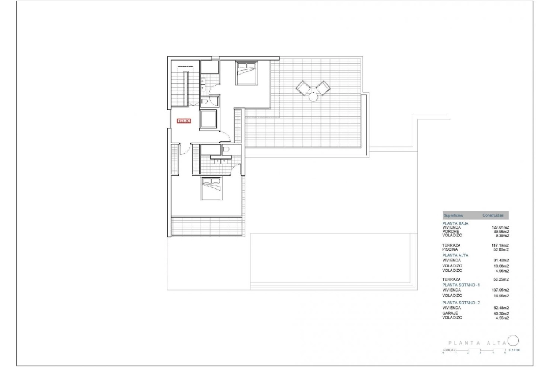 villa in Benissa(montemar) for sale, built area 548 m², plot area 964 m², 4 bedroom, 4 bathroom, swimming-pool, ref.: AM-11760DA-3700-4