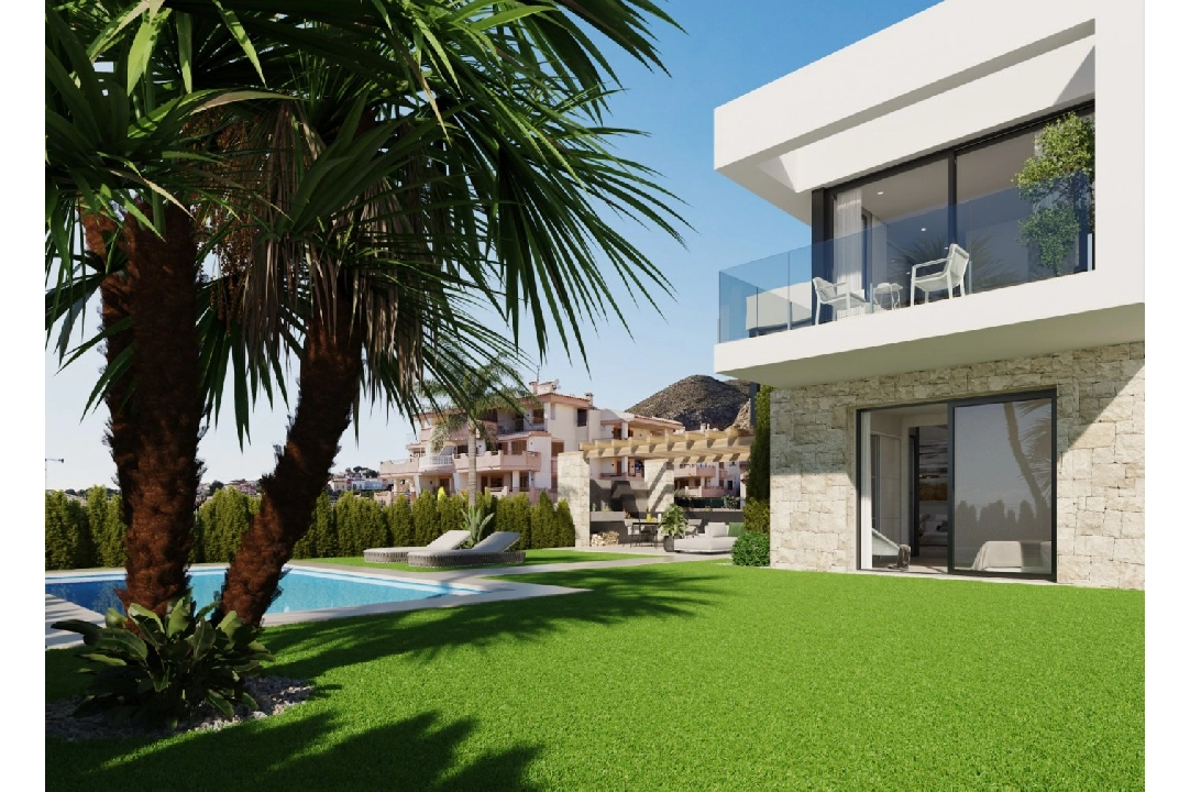 villa in Finestrat(Finestrat) for sale, built area 245 m², plot area 452 m², 3 bedroom, 3 bathroom, swimming-pool, ref.: AM-1074DA-3700-7