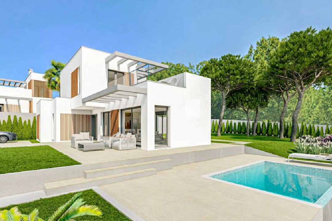 villa in Finestrat(Sierra Cortina) for sale, built area 150 m², air-condition, plot area 410 m², 3 bedroom, 2 bathroom, ref.: BP-7024FIN-4