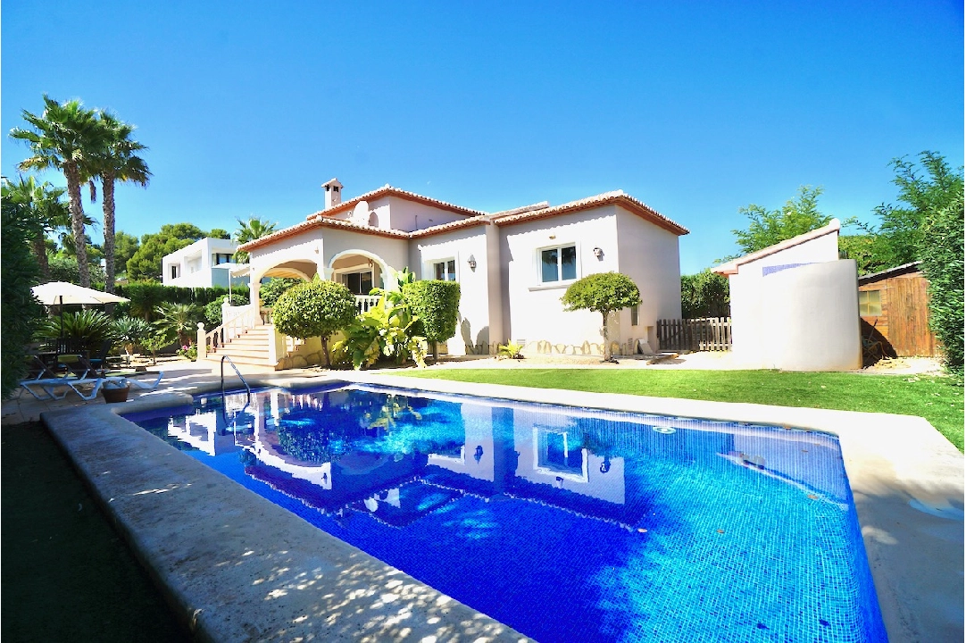 villa in Moraira(Camarrocha) for sale, built area 140 m², air-condition, plot area 807 m², 3 bedroom, 2 bathroom, swimming-pool, ref.: CA-H-1690-AMBEI-5