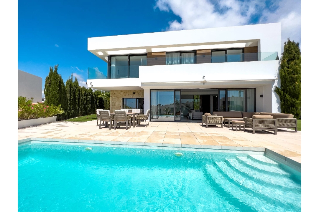 villa in Finestrat(URBANIZACIONES) for sale, built area 440 m², plot area 710 m², 6 bedroom, 4 bathroom, swimming-pool, ref.: AM-1189DA-3700-1