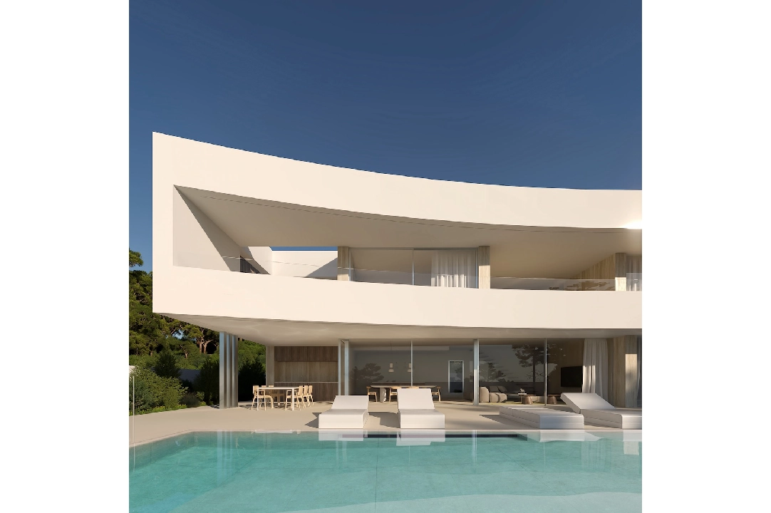 villa in Moraira(Moravit) for sale, built area 680 m², air-condition, plot area 1412 m², 4 bedroom, 5 bathroom, swimming-pool, ref.: CA-H-1694-AMB-1