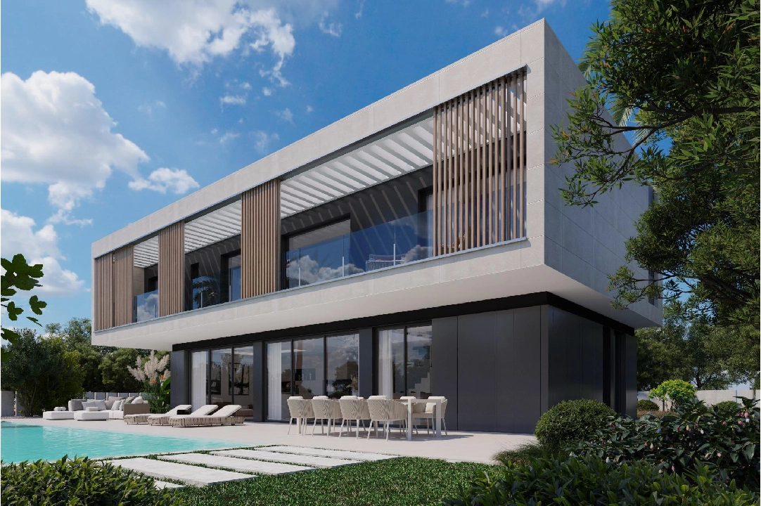 villa in Javea - Xabia(Portichol) for sale, built area 260 m², air-condition, plot area 1000 m², 4 bedroom, 5 bathroom, swimming-pool, ref.: AM-12031DA-3700-3