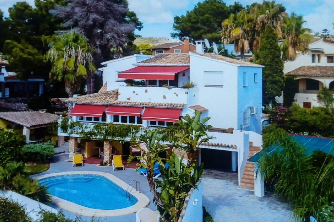 villa in Moraira(Pla del mar) for sale, built area 326 m², air-condition, plot area 791 m², 5 bedroom, 5 bathroom, swimming-pool, ref.: AM-12082DA-3700-1
