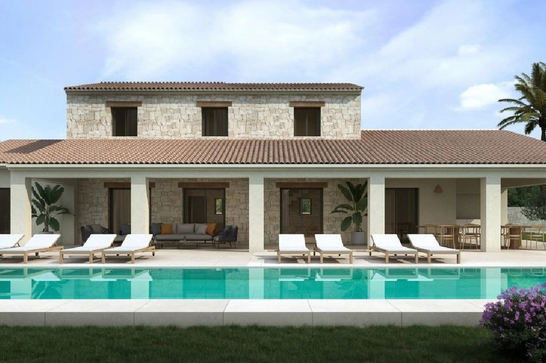 villa in Moraira for sale, built area 460 m², plot area 13536 m², 4 bedroom, 4 bathroom, swimming-pool, ref.: COB-3414-1