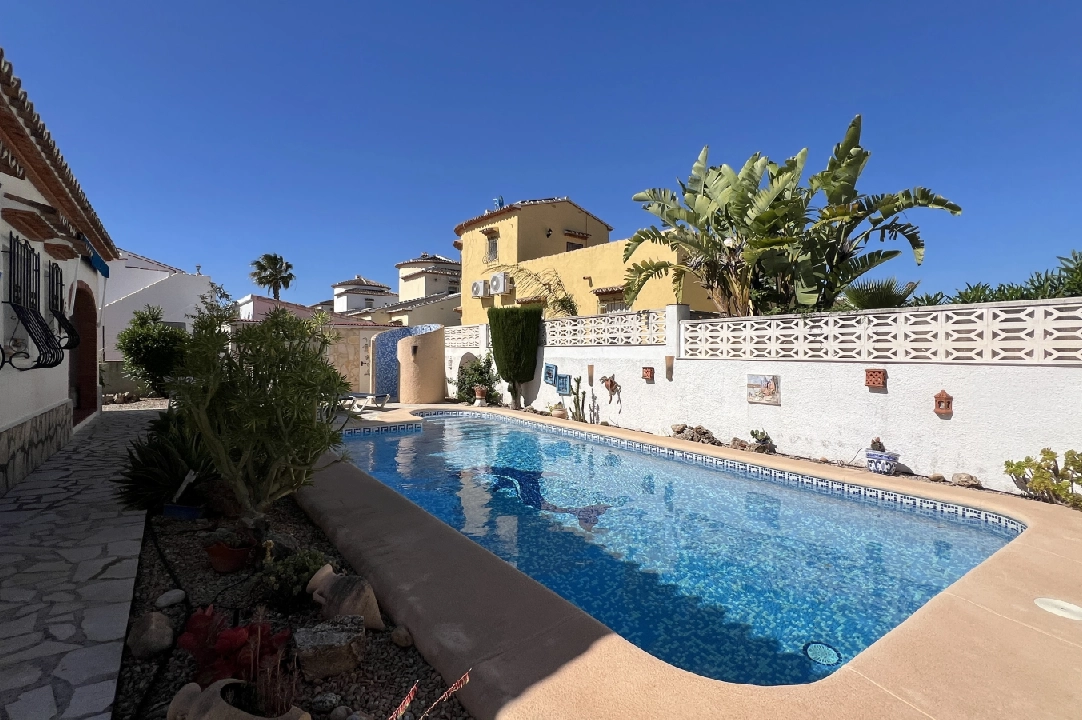 villa in Els Poblets for holiday rental, built area 125 m², year built 2003, + KLIMA, air-condition, plot area 400 m², 2 bedroom, 2 bathroom, swimming-pool, ref.: T-1123-4