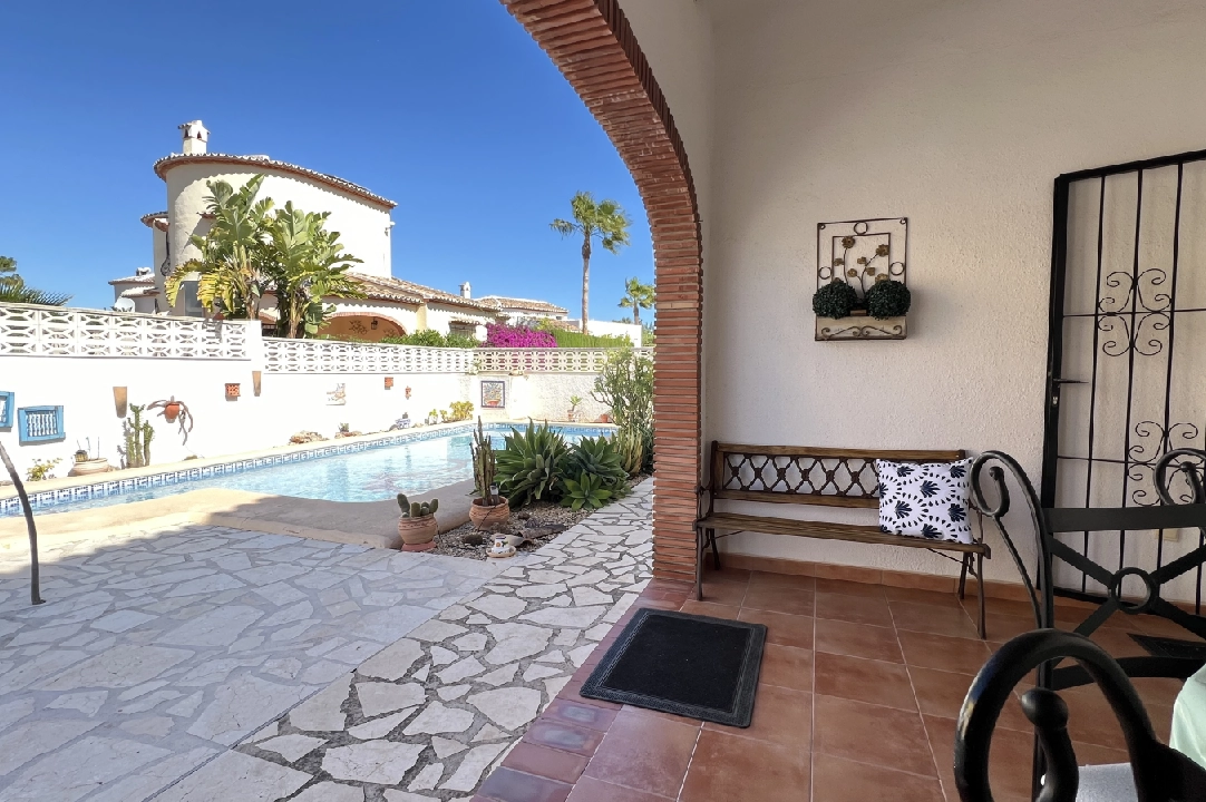 villa in Els Poblets for holiday rental, built area 125 m², year built 2003, + KLIMA, air-condition, plot area 400 m², 2 bedroom, 2 bathroom, swimming-pool, ref.: T-1123-5