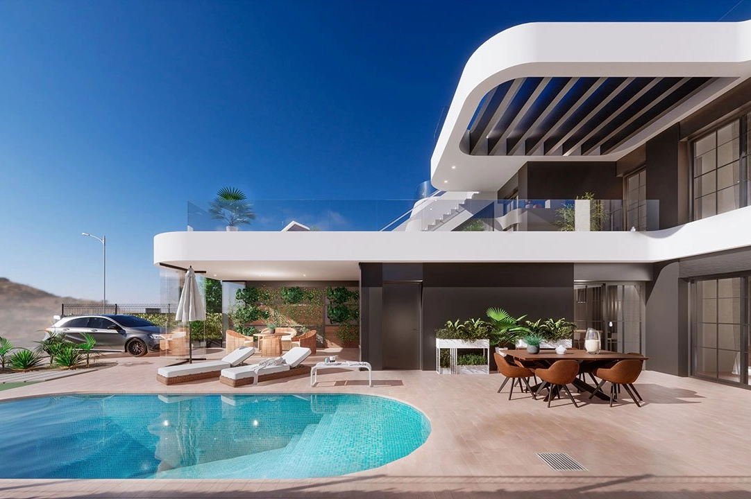 villa in Los Alcazares for sale, built area 151 m², condition first owner, plot area 254 m², 3 bedroom, 2 bathroom, ref.: HA-LAN-440-E01-4