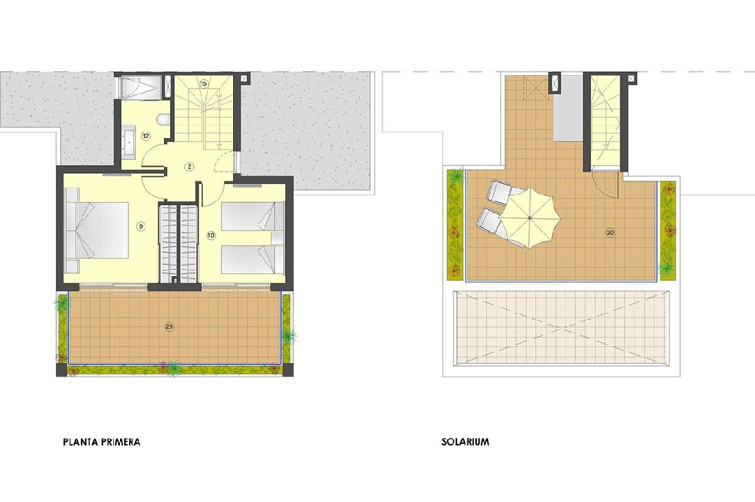duplex house in San Juan de los Terreros for sale, built area 271 m², condition first owner, air-condition, plot area 249 m², 3 bedroom, 2 bathroom, ref.: HA-STN-150-D01-11