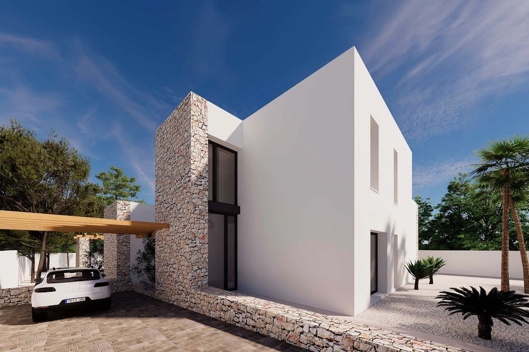 villa in Moraira(Pinar del Advocat) for sale, built area 268 m², air-condition, plot area 800 m², 4 bedroom, 3 bathroom, swimming-pool, ref.: CA-H-1709-AMB-3