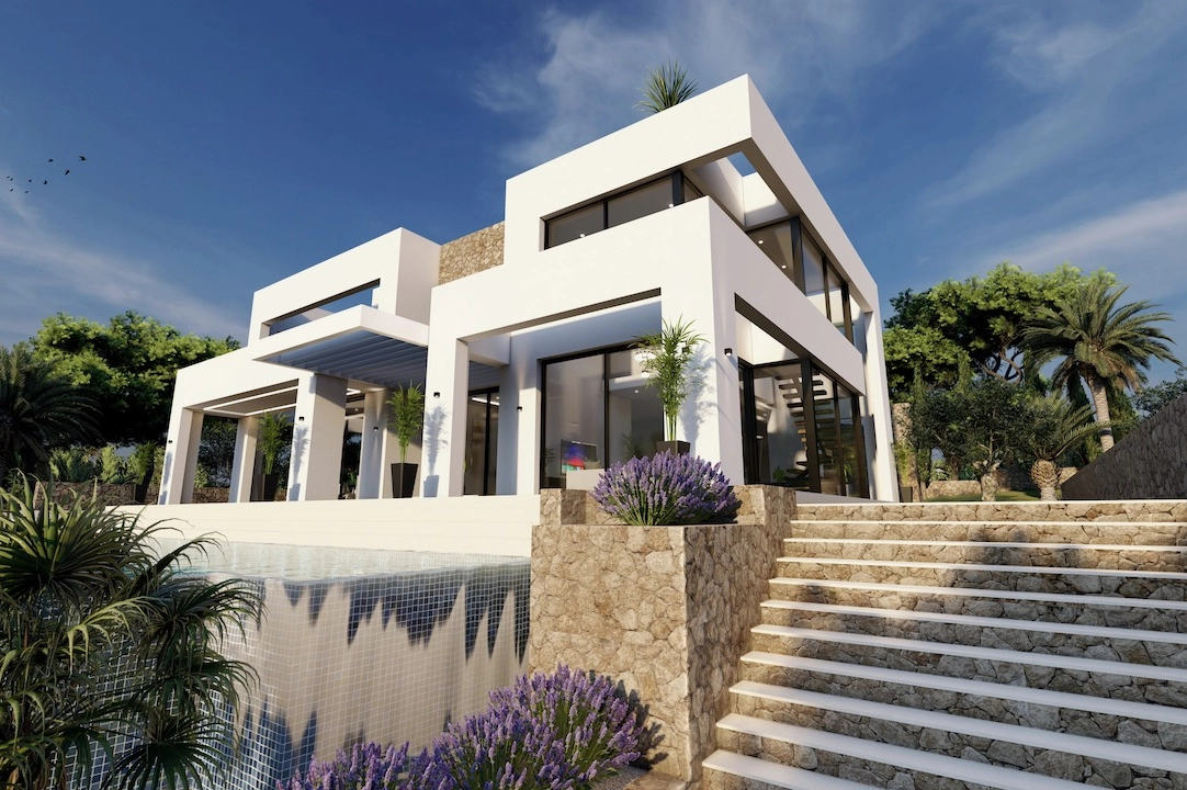 villa in Benissa(Carrions) for sale, built area 562 m², air-condition, plot area 1347 m², 4 bedroom, 3 bathroom, swimming-pool, ref.: CA-H-1710-AMB-19