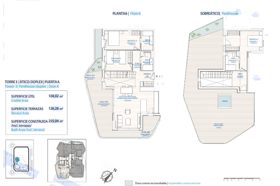 apartment in Vilajoyosa(Les Torres) for sale, built area 259 m², air-condition, 3 bedroom, 3 bathroom, ref.: BP-7039VIL-35