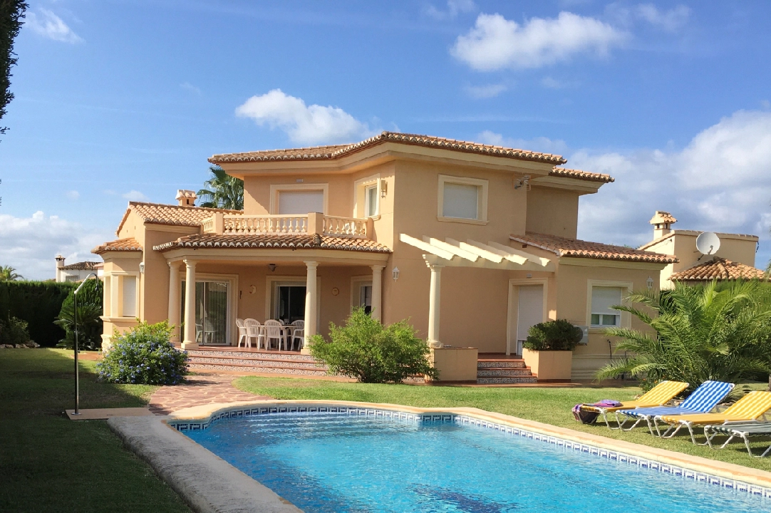 villa in Els Poblets for rent, condition neat, + central heating, air-condition, 4 bedroom, 3 bathroom, swimming-pool, ref.: VD-0123-1