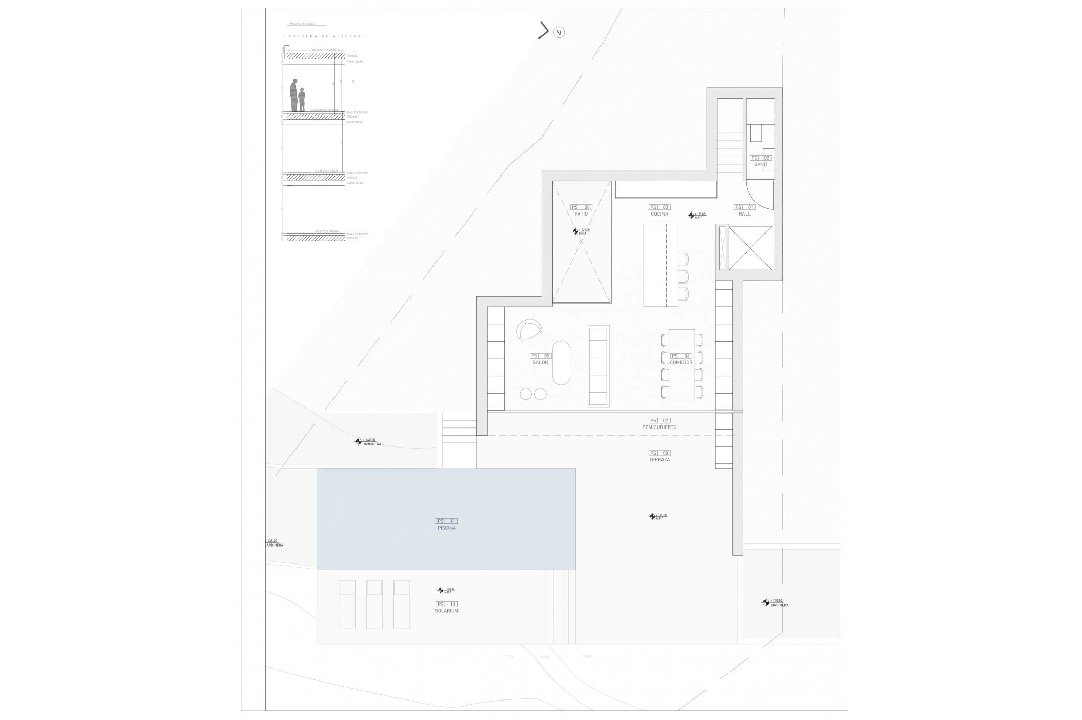villa in Benissa for sale, built area 261 m², plot area 1058 m², 4 bedroom, 4 bathroom, swimming-pool, ref.: COB-3425-11