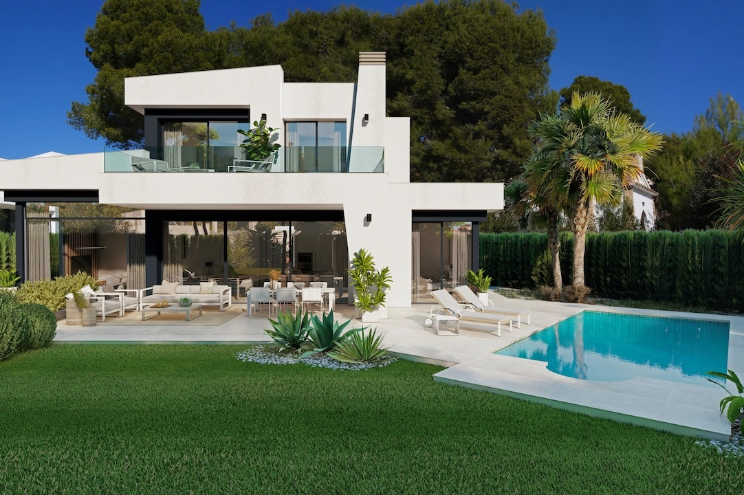 villa in Benissa(La Fustera) for sale, built area 192 m², air-condition, plot area 725 m², 3 bedroom, 3 bathroom, swimming-pool, ref.: CA-H-1713-AMB-5