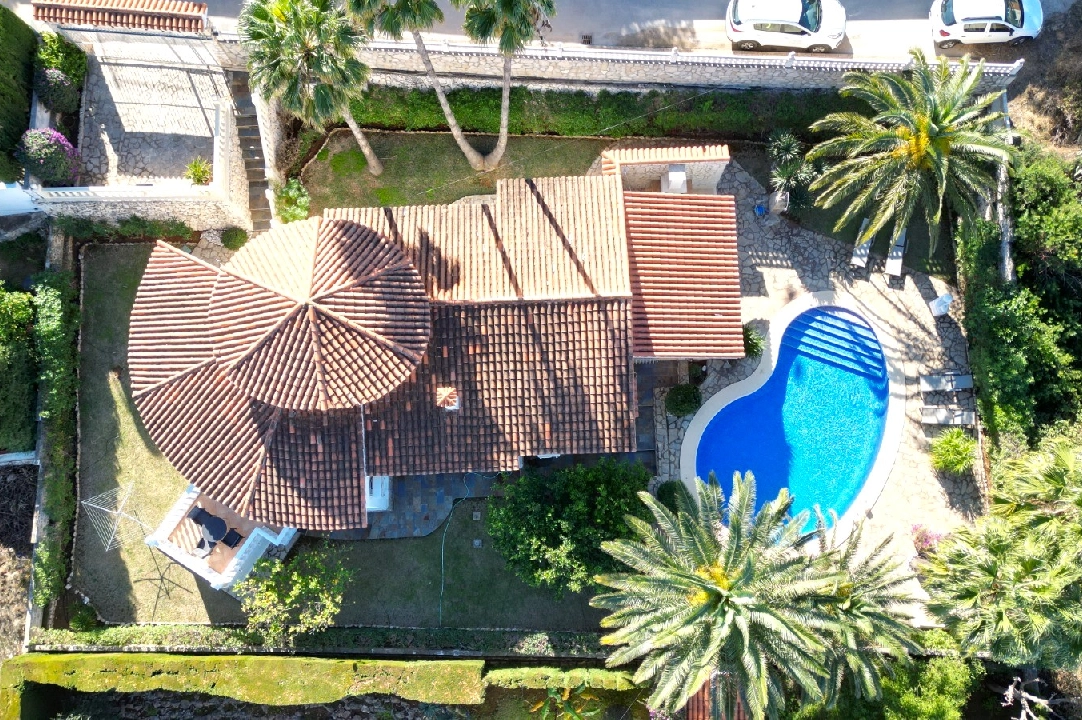 villa in Denia for sale, built area 149 m², year built 1983, + KLIMA, air-condition, plot area 780 m², 2 bedroom, 2 bathroom, swimming-pool, ref.: FK-0124-20