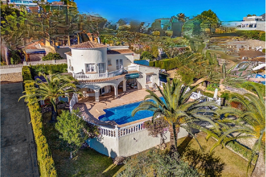 villa in Moraira(Pinar del Advocat) for sale, built area 174 m², plot area 918 m², 4 bedroom, 4 bathroom, swimming-pool, ref.: CA-H-1733-AMBE-37