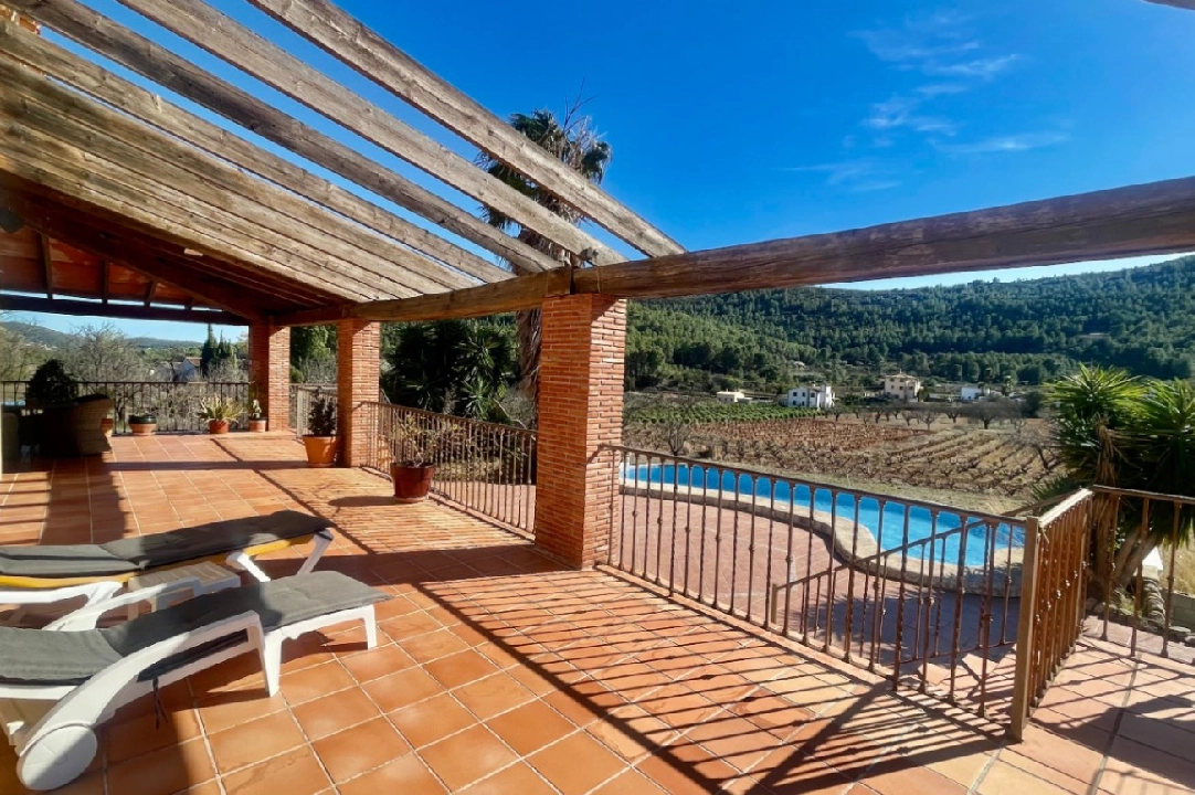 villa in Jalon for sale, built area 200 m², year built 2003, air-condition, plot area 10000 m², 2 bedroom, 2 bathroom, swimming-pool, ref.: PV-141-01967P-16