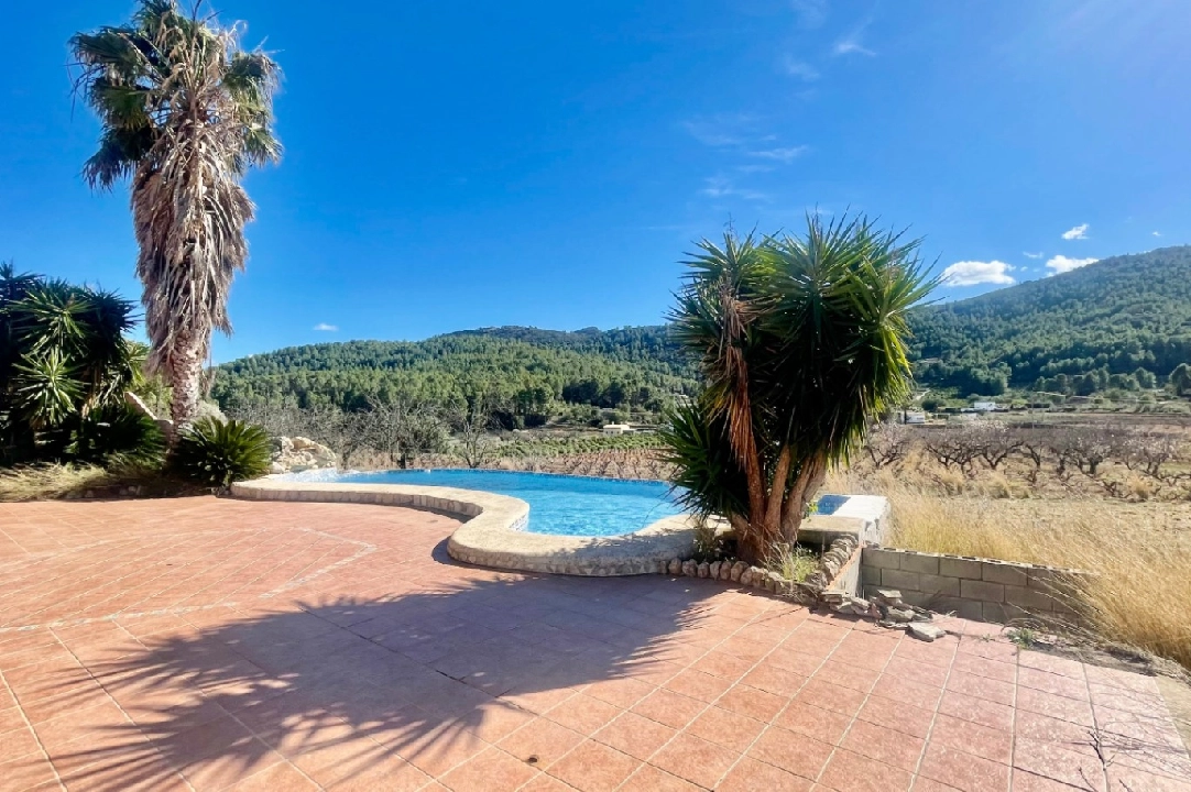 villa in Jalon for sale, built area 200 m², year built 2003, air-condition, plot area 10000 m², 2 bedroom, 2 bathroom, swimming-pool, ref.: PV-141-01967P-19